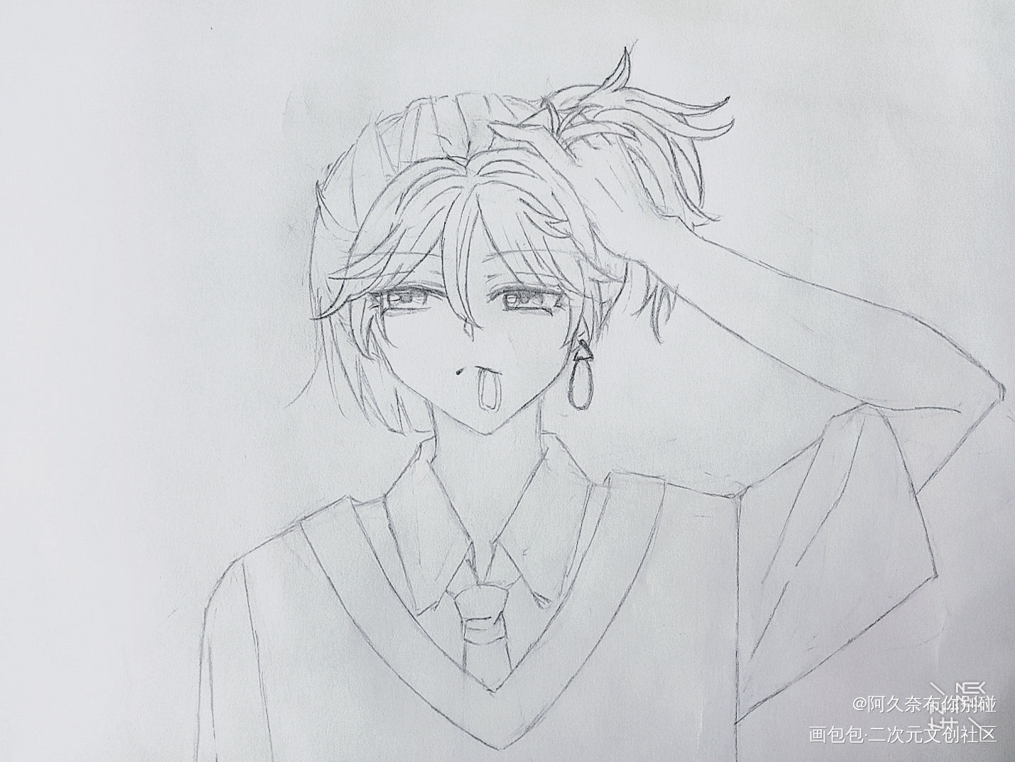 (´∀｀)♡_手绘绘画作品