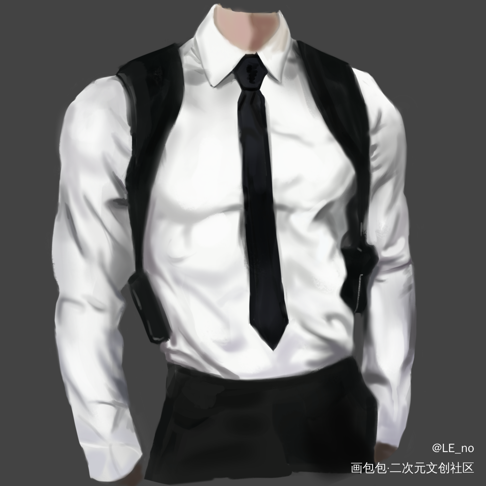 大屁股大_厚涂绘画作品
