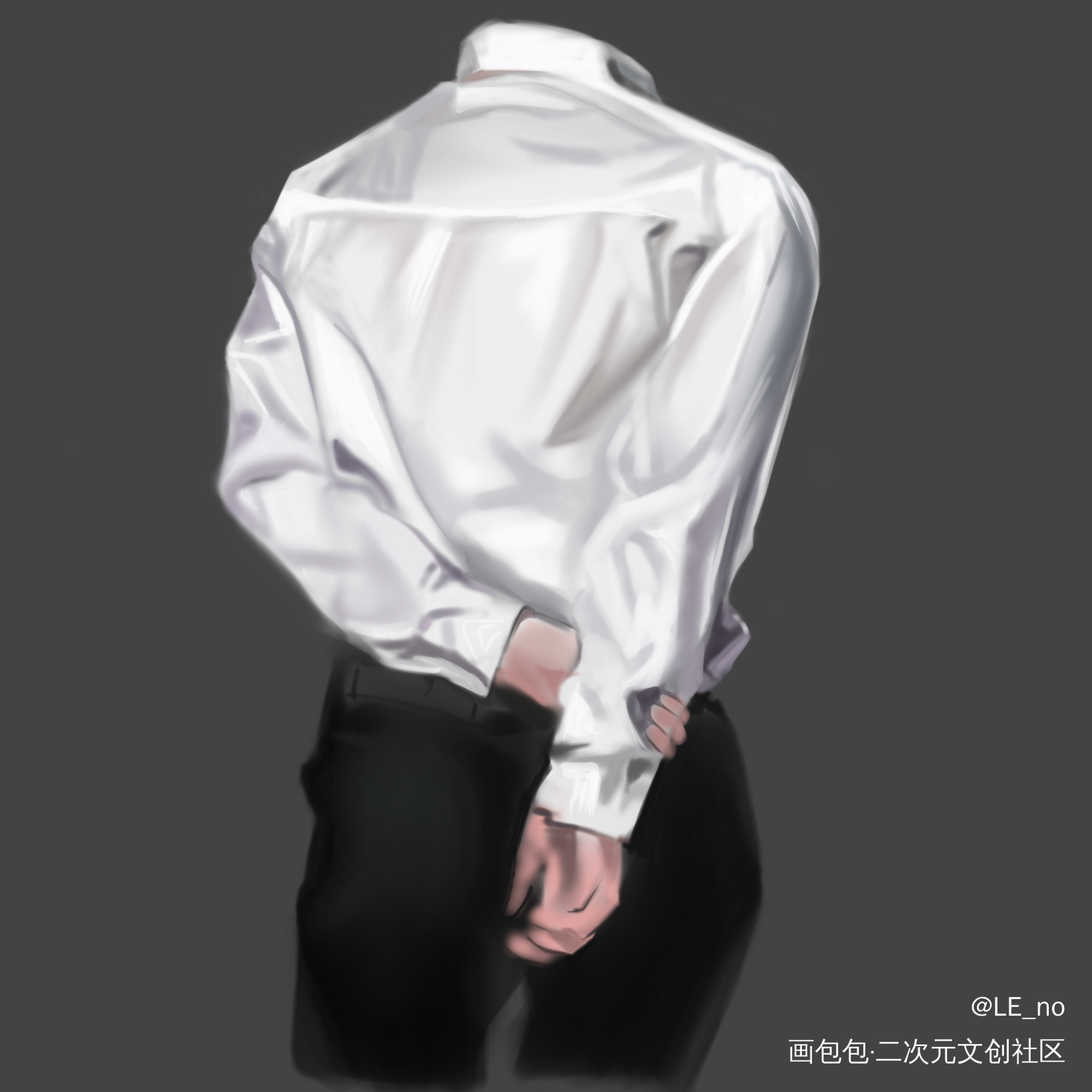 大屁股大_厚涂绘画作品