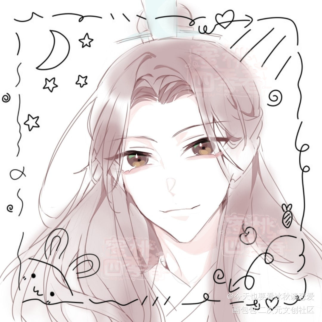 冰秋秋_人渣反派自救系统冰秋绘画作品