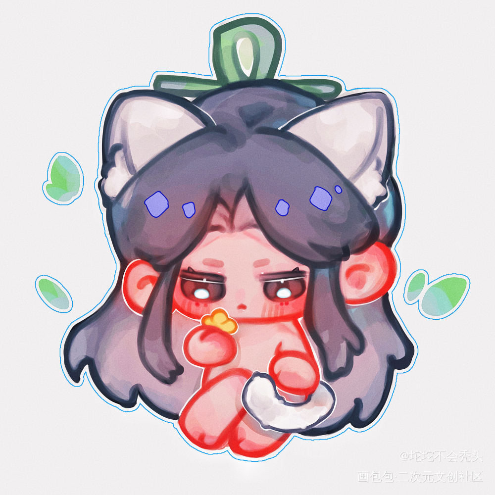 沈猫猫_人渣反派自救系统冰秋沈清秋洛冰河绘画作品
