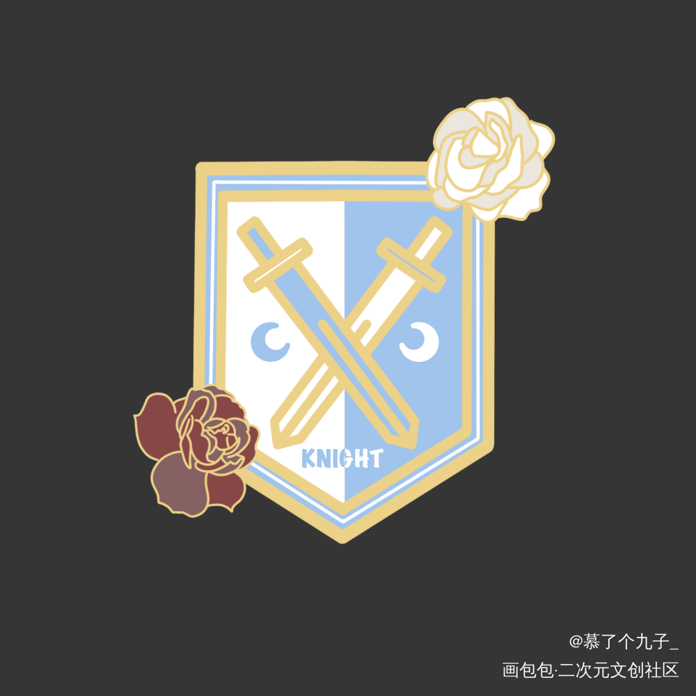 营业悖论｜双面骑士徽章_营业悖论听觉稚楚绘画作品