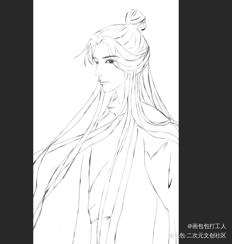 摸个太子_天官赐福谢怜花城绘画作品