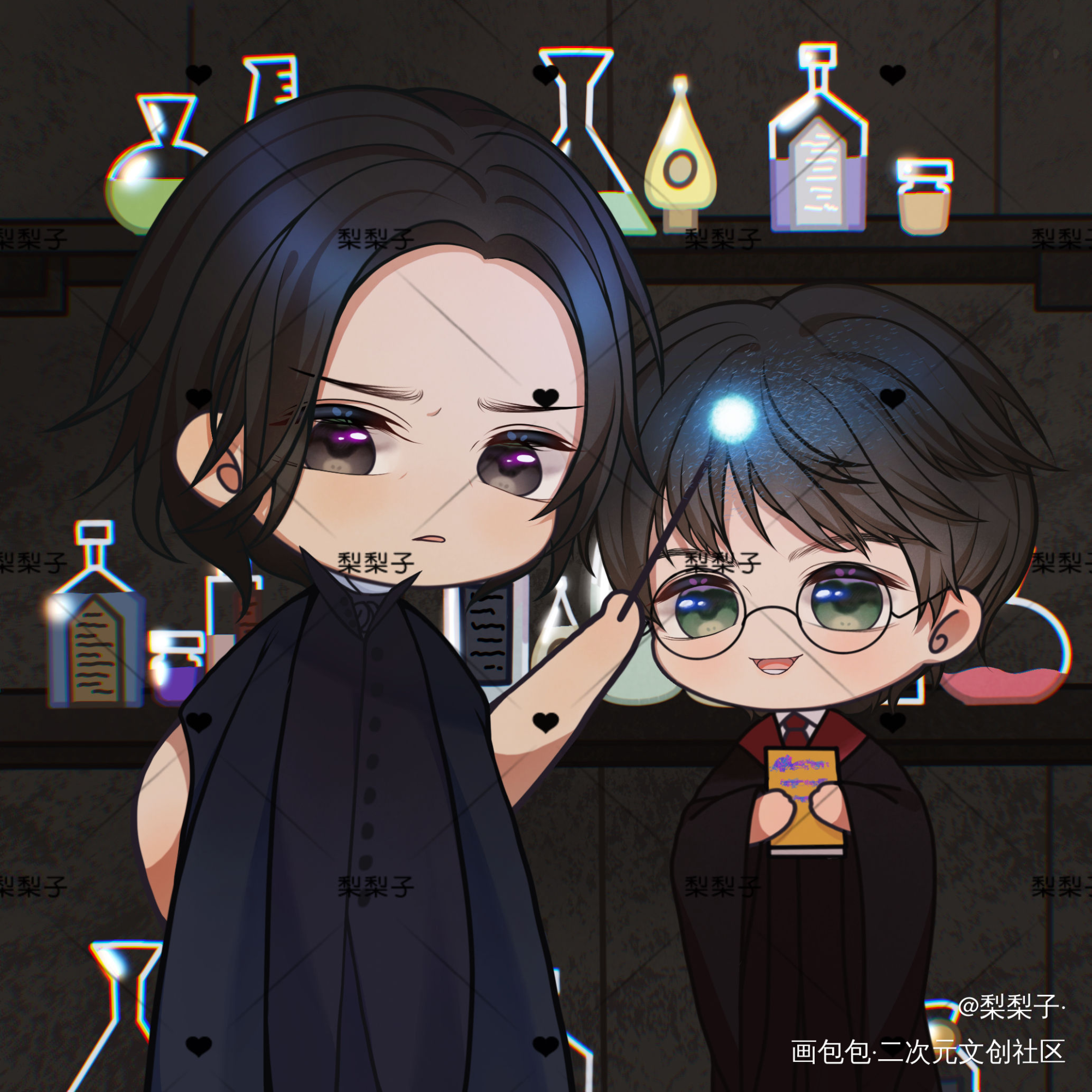SS&HP_哈利波特绘画作品