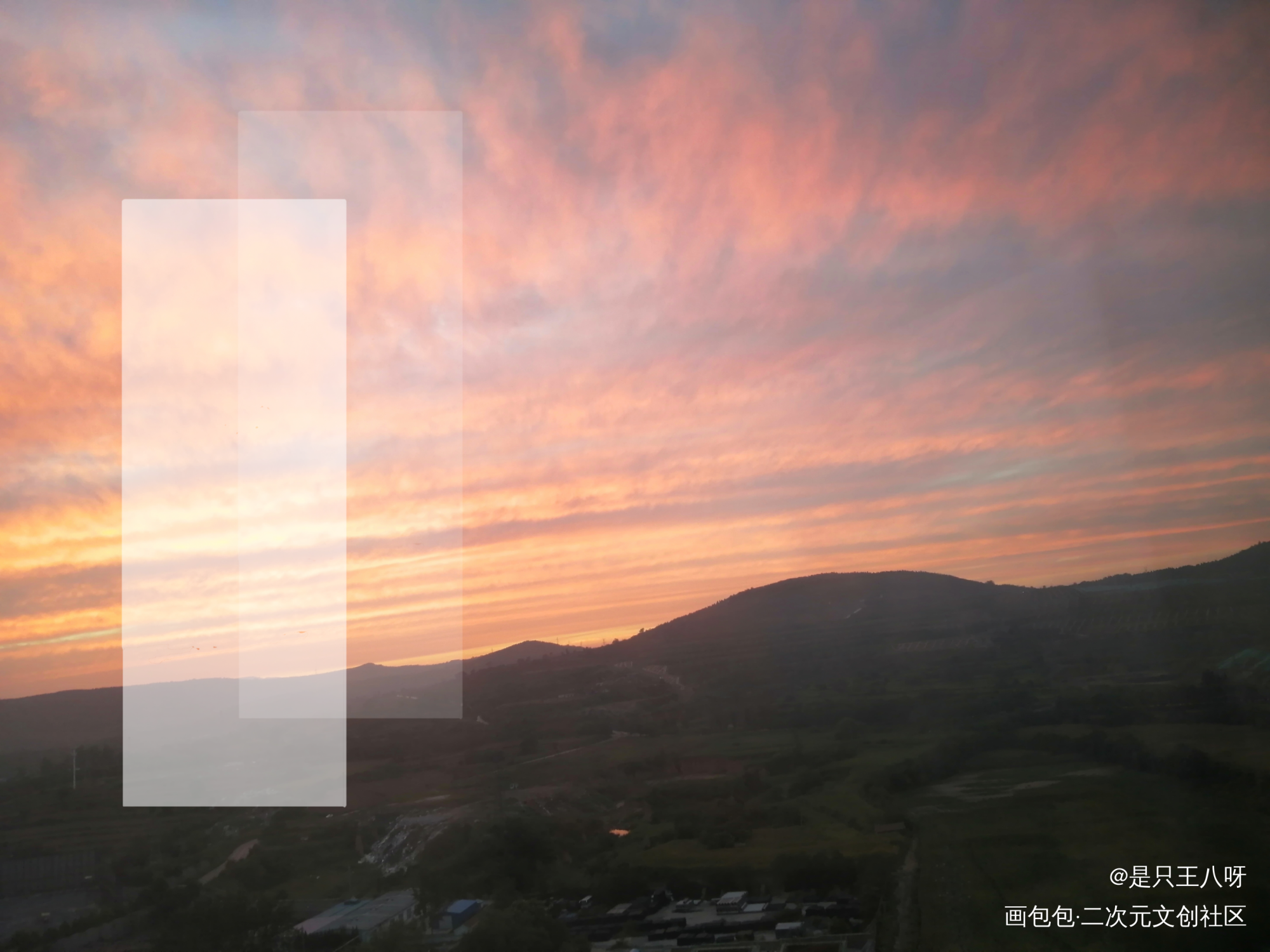 底素_水彩板写手写绘画作品
