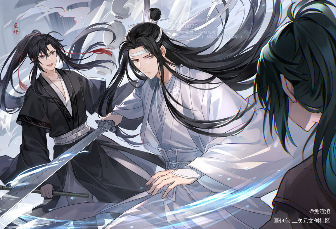 最強老公！！_魔道祖师忘羡绘画作品