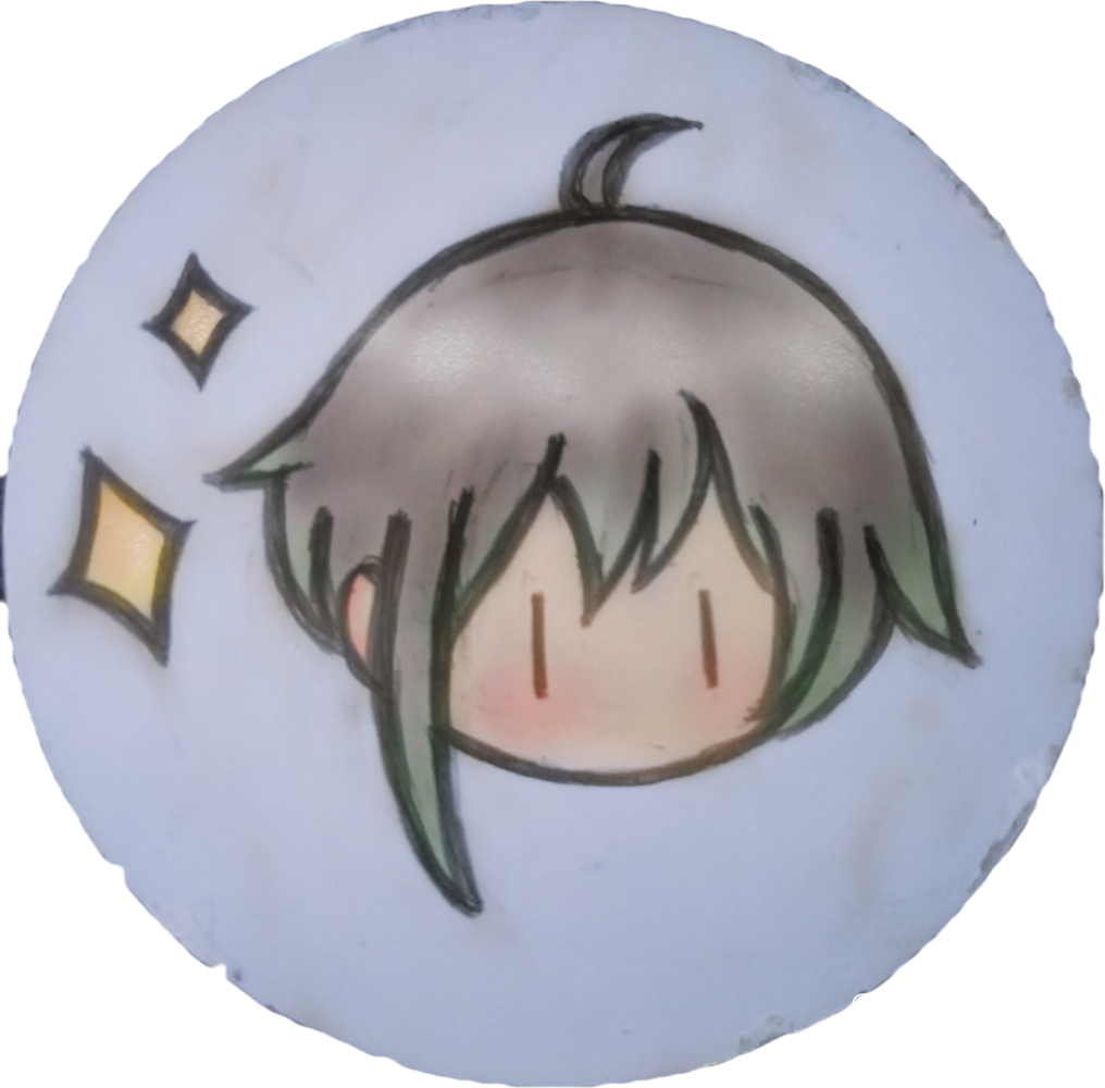 Yinyue.儿子oc_平涂Q版绘画作品