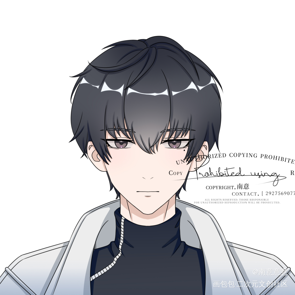 无料稿_伪装学渣朝俞绘画作品