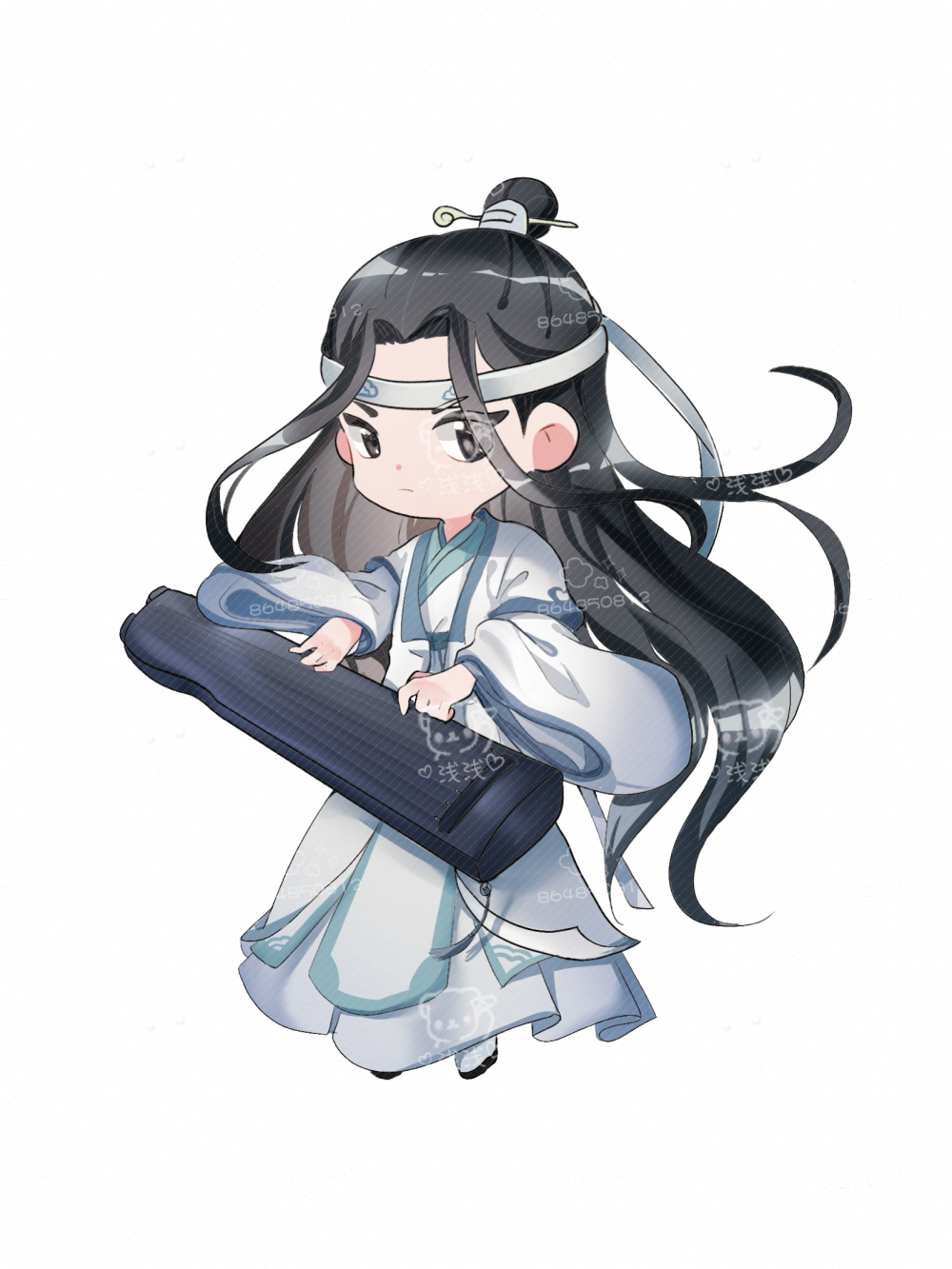成年忘羡_魔道祖师忘羡Q版绘画作品