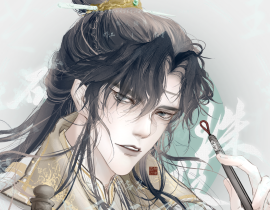 丁少爷又欺负小珍珠啦_绘画作品