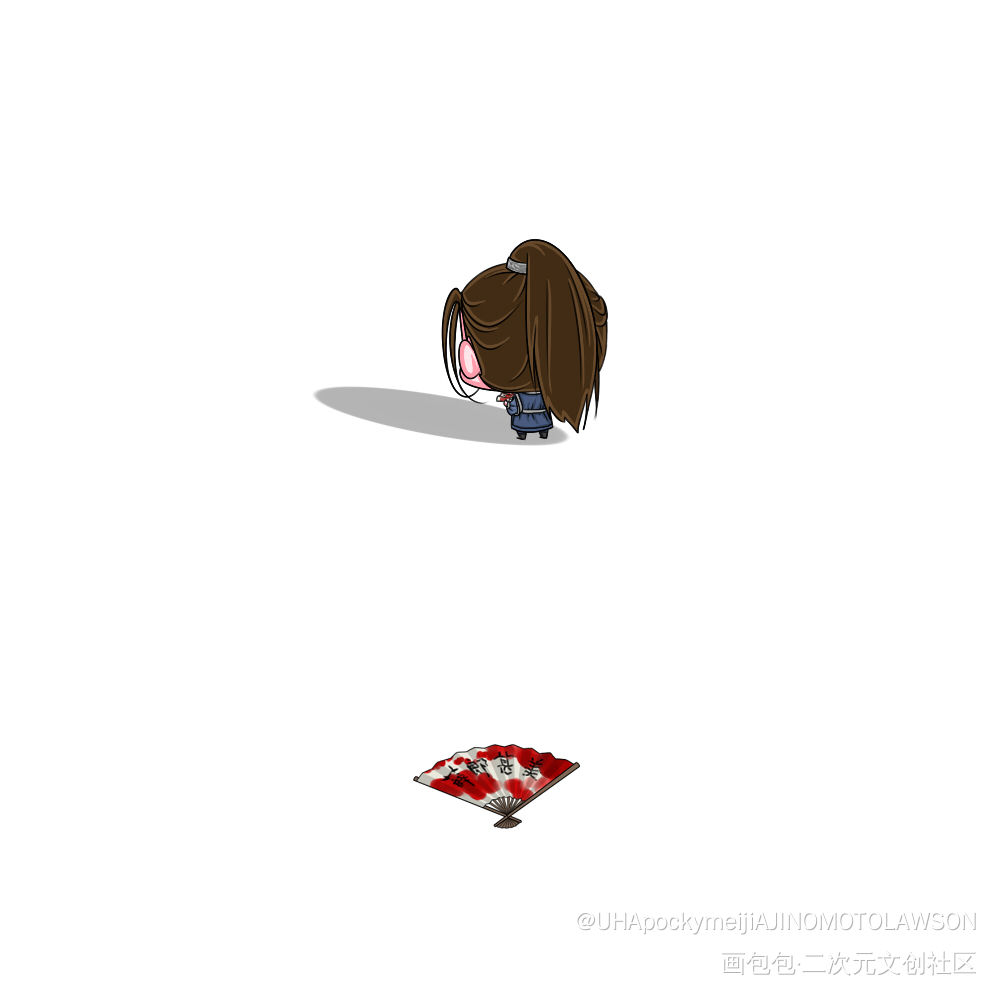 萌萌的珍藏……_二哈和他的白猫师尊薛蒙Q版绘画作品