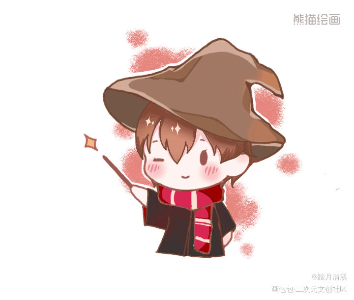 魔法师秀秀_娘娘腔188男团Q版绘画作品