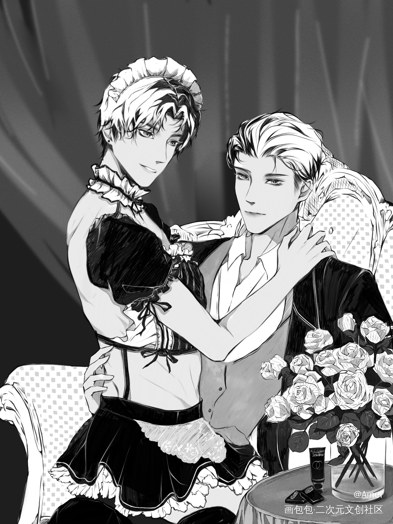 黎叔叔的生庆_谁把谁当真188男团妹叔绘画作品