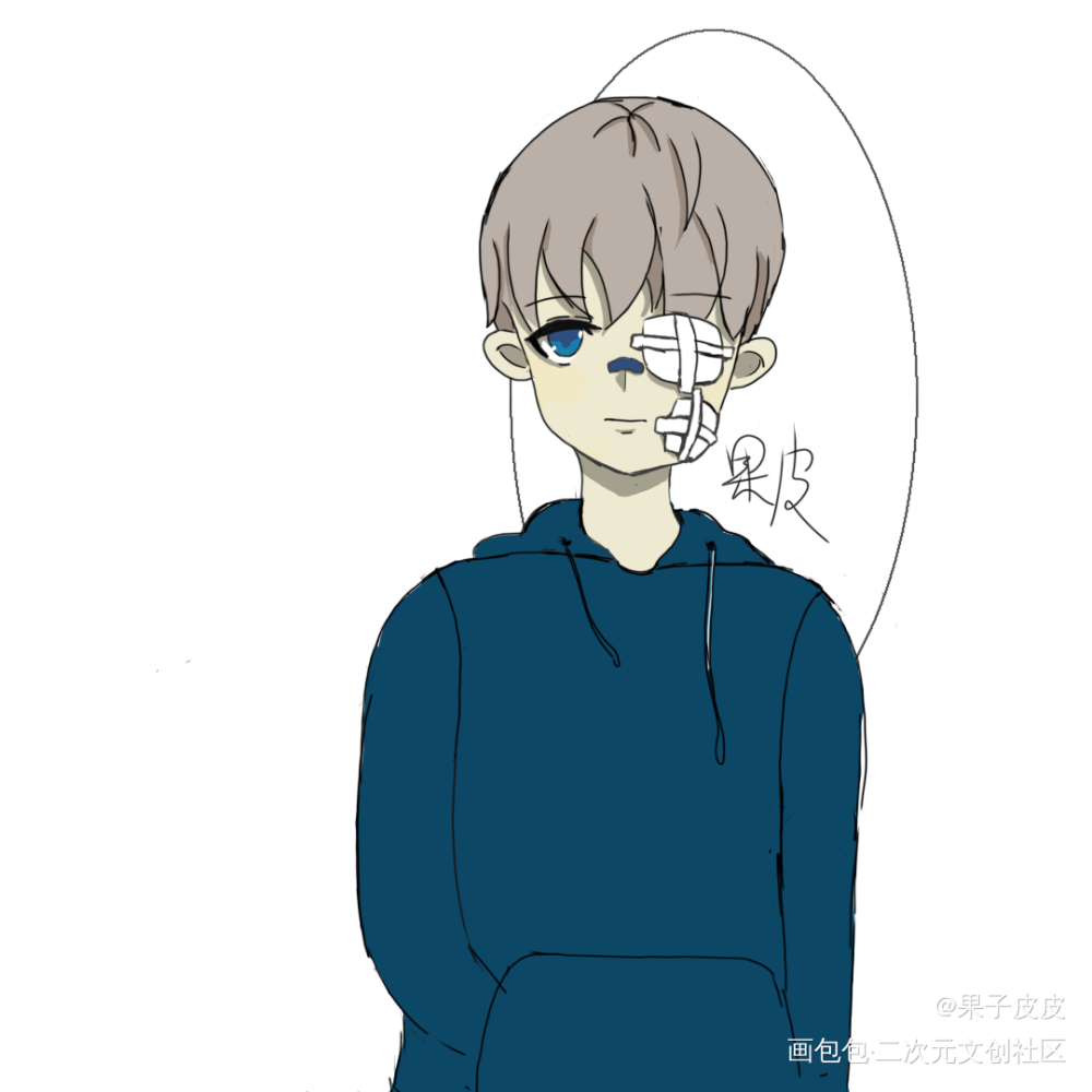 _平涂绘画作品