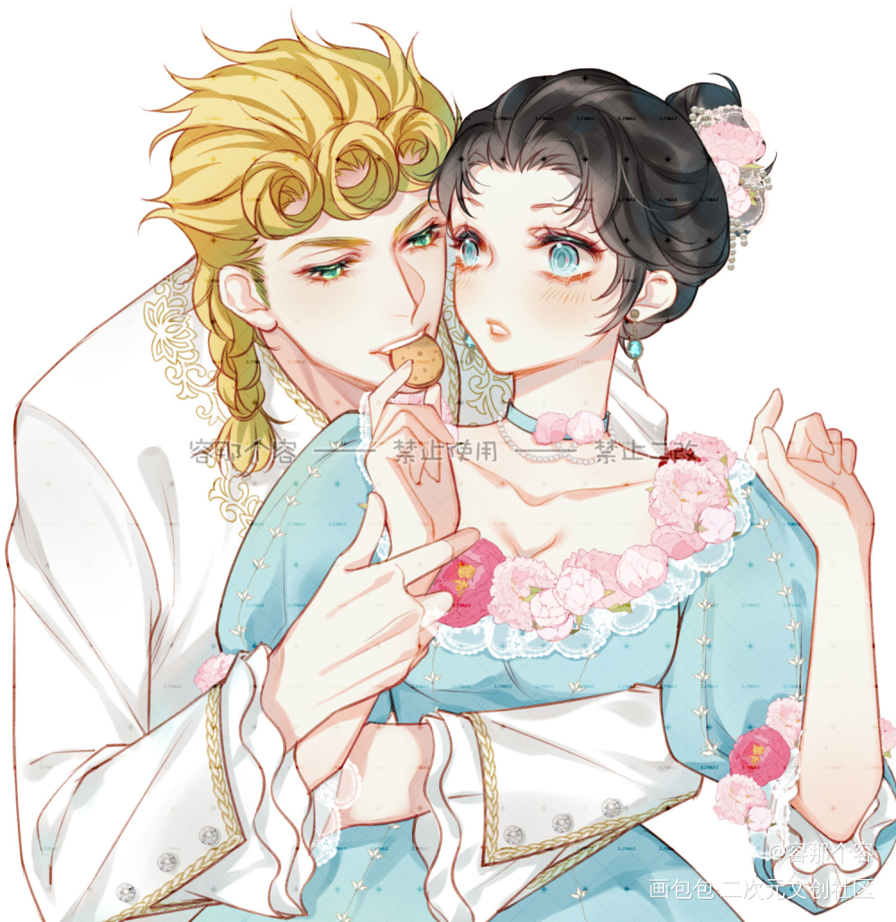 【私稿】乔鲁诺梦女_jojo的奇妙冒险乔鲁诺平涂日系我要上首推头像