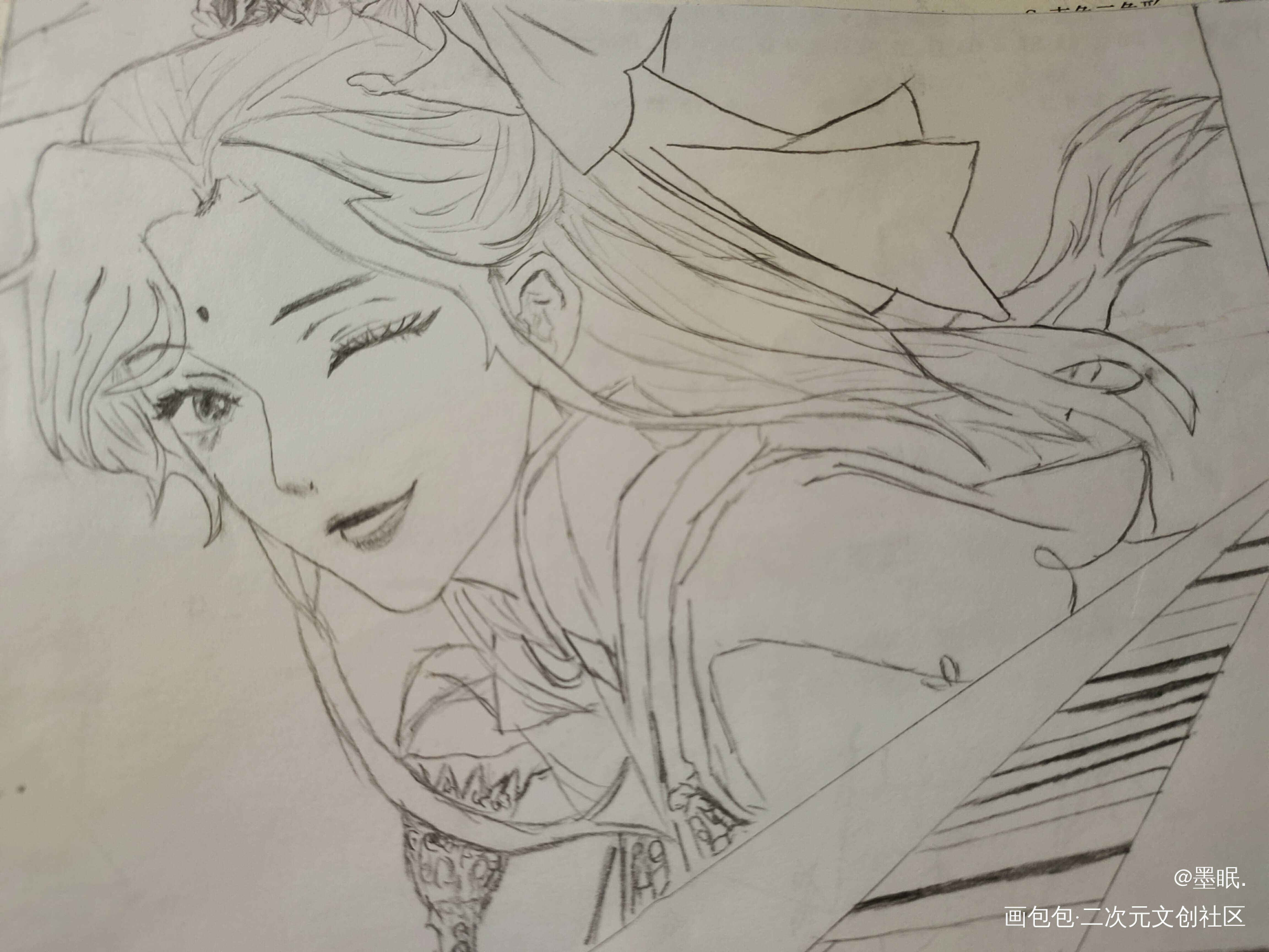 _天官赐福手绘古风绘画作品