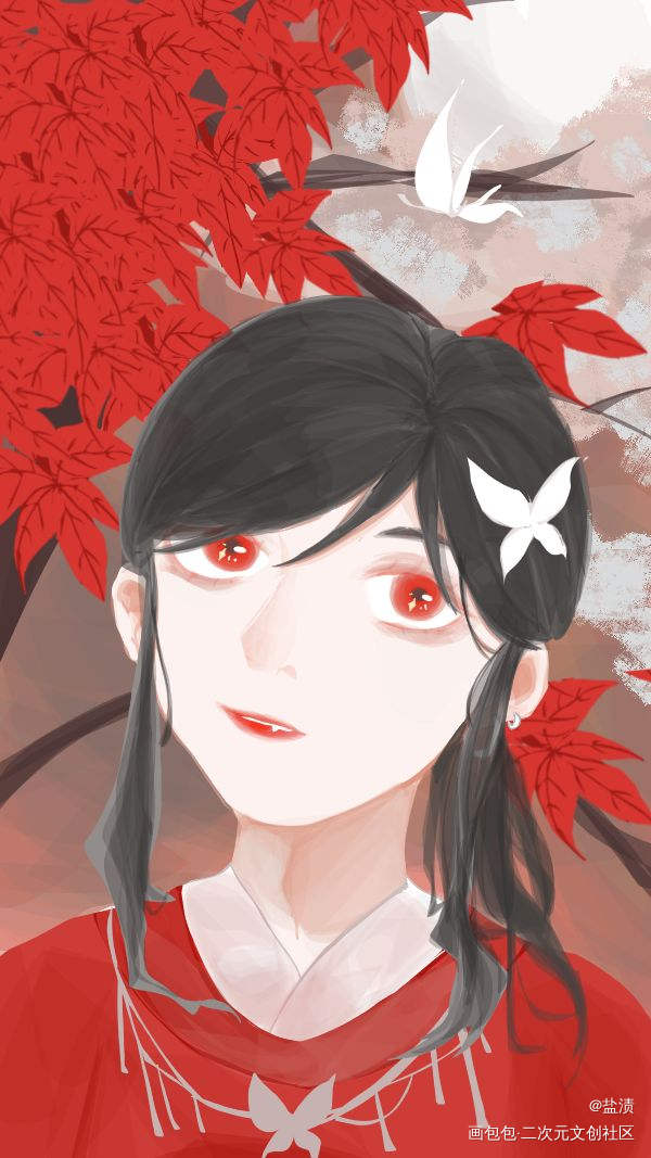 一个美女_天官赐福花城我要上首推绘画作品