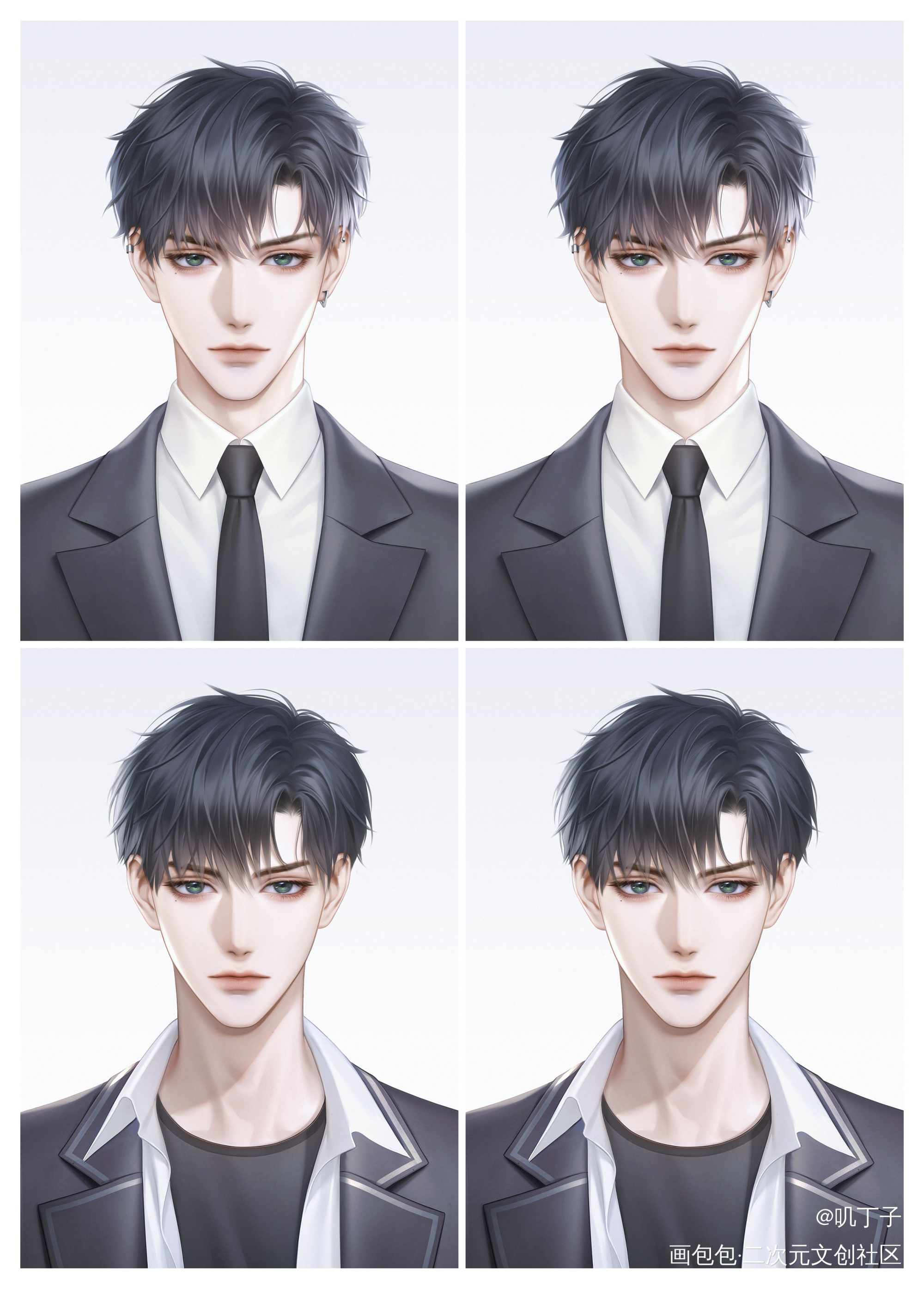 关于萧逸_光与夜之恋萧逸绘画作品