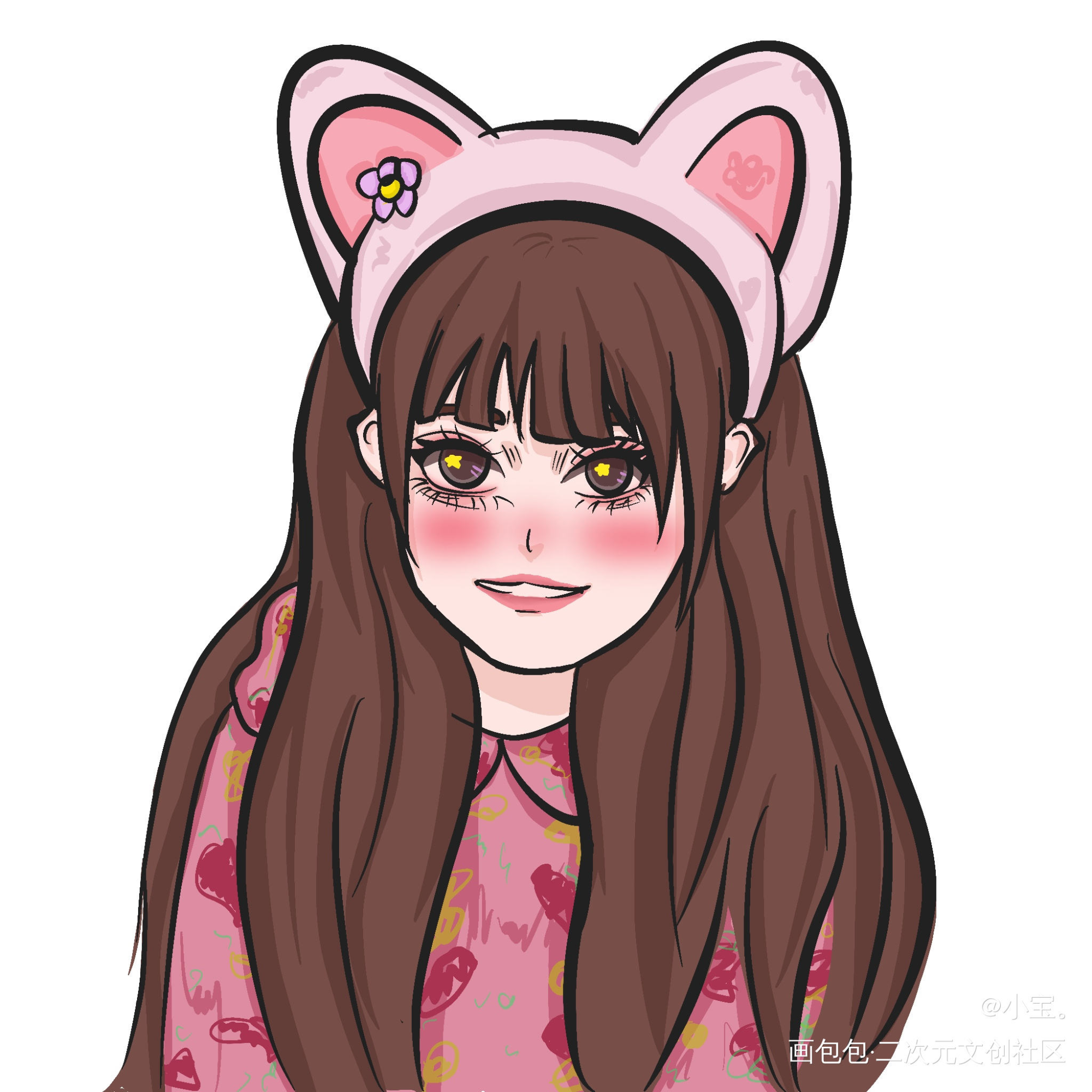 9.9r的稿_Q版头像约稿画画约稿绘画作品