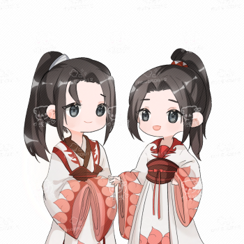 魔道祖师温宁q版生贺图温宁小天使生辰07