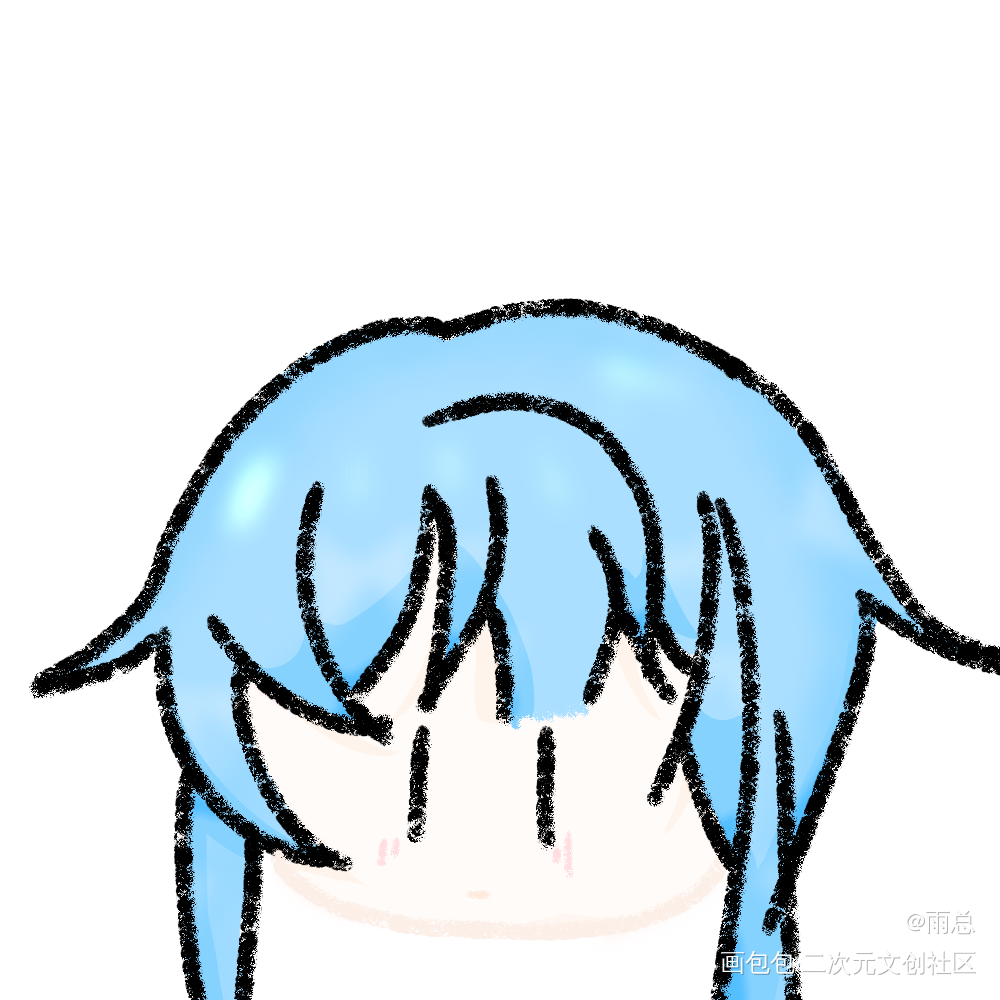 雨总_不健全关系滕瑞雨Q版绘画作品