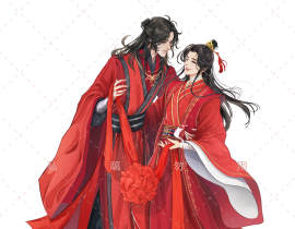 花怜大婚_绘画作品