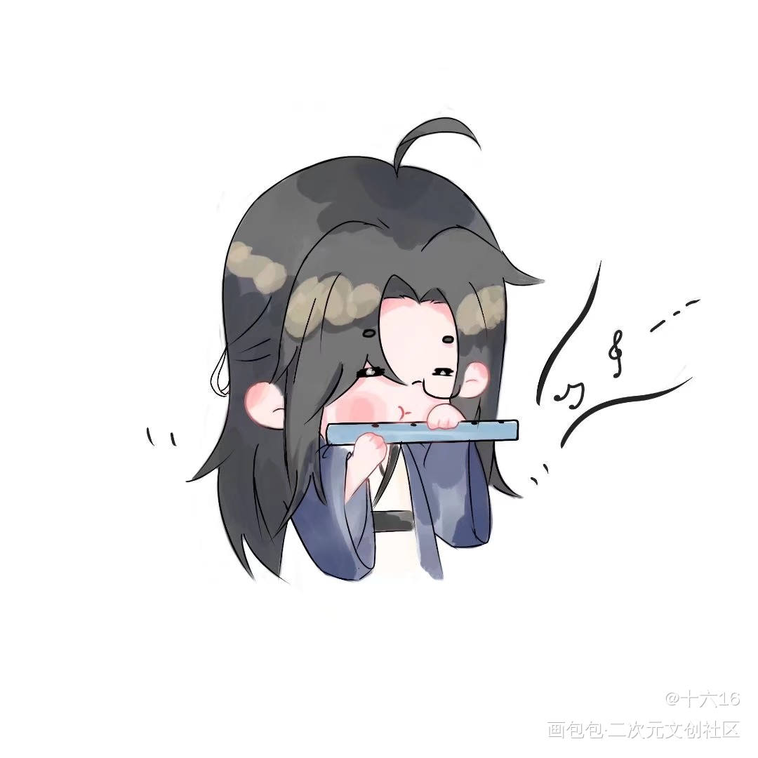 滴 ——摸鱼卡_杀破狼长顾Q版绘画作品