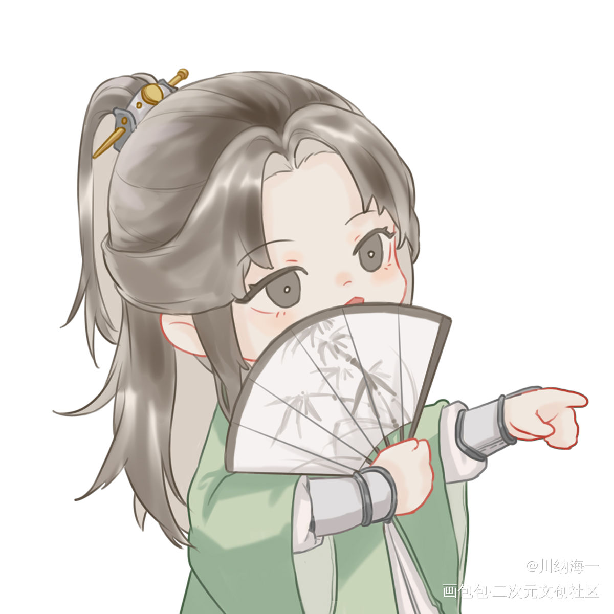 练剑_人渣反派自救系统冰秋绘画作品