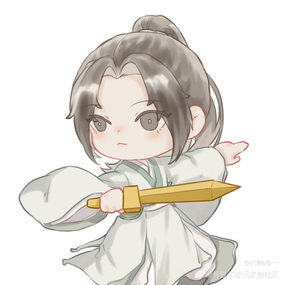 练剑_人渣反派自救系统冰秋绘画作品