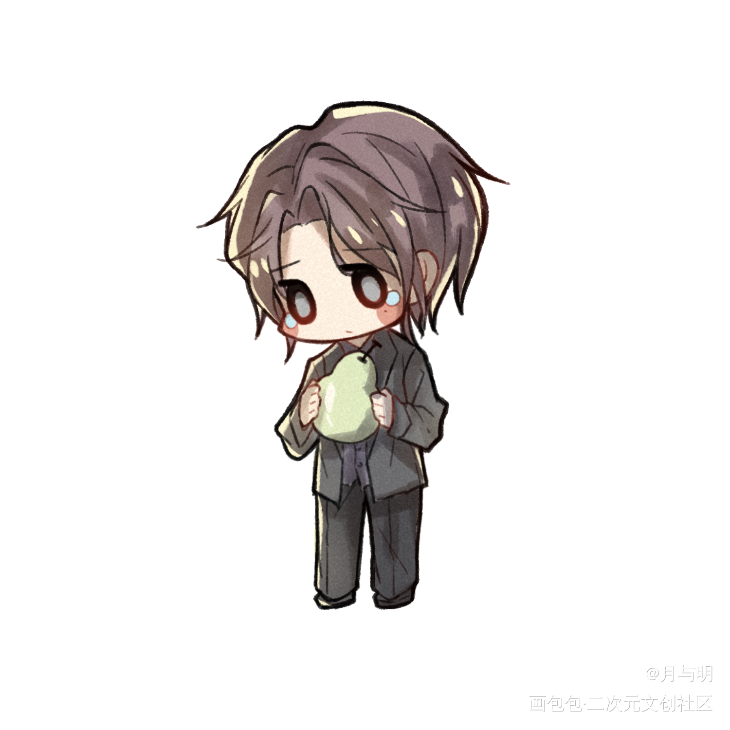 188q版日常_188男团李程秀赵锦辛Q版绘画作品