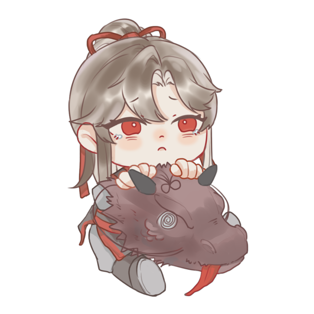 王子不一定骑白马_魔道祖师忘羡绘画作品
