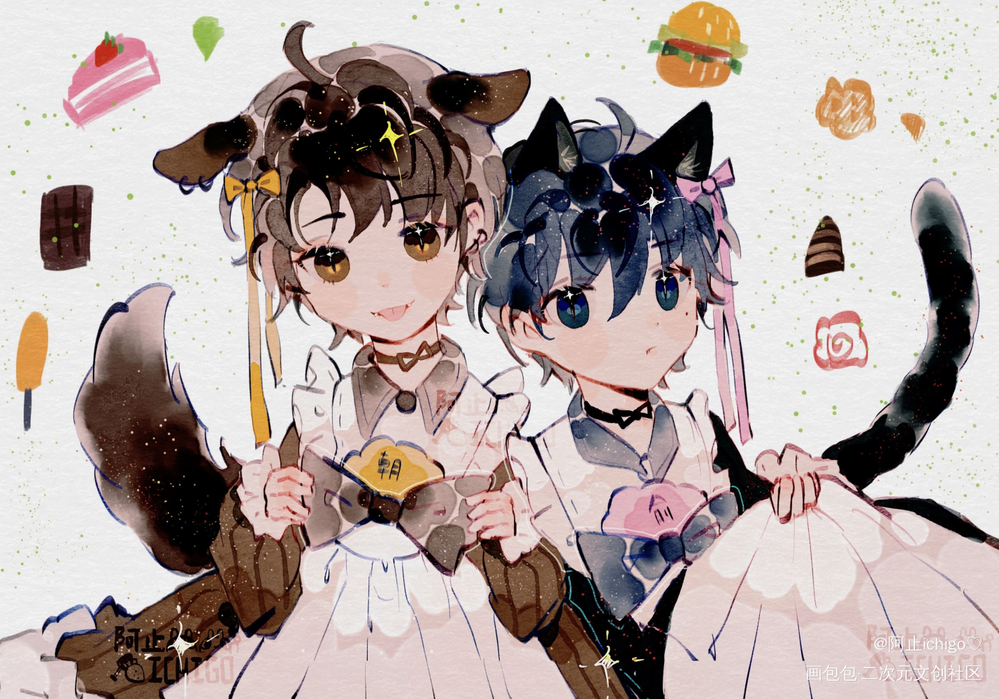 伪装学渣朝俞谢俞贺朝水彩日系求点评求配文我要上首推同人绘画作品