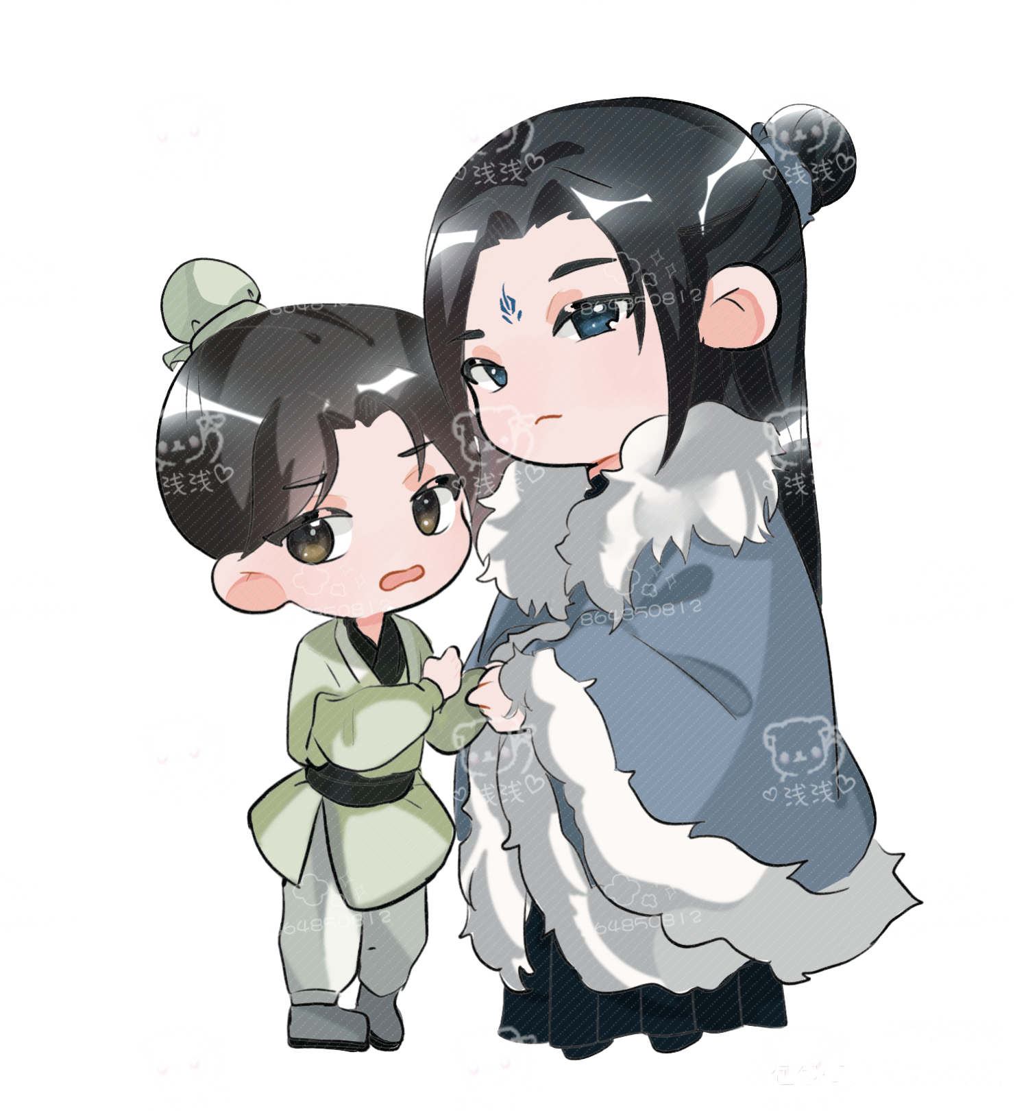 这是……_人渣反派自救系统绘画作品