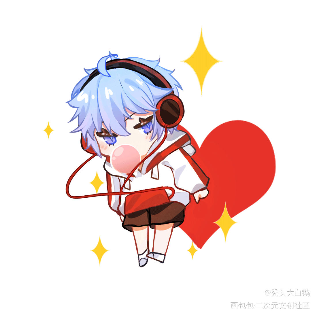 我行让我上商稿_我行让我上平涂日系商稿绘画作品