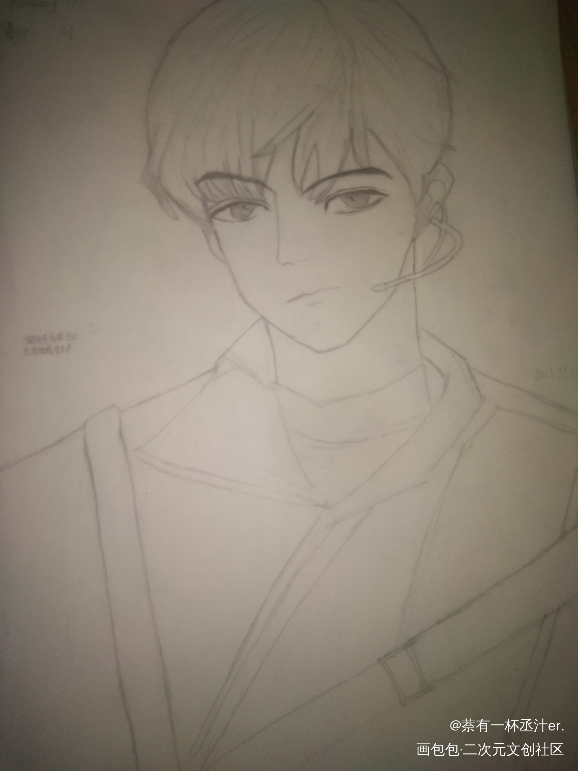 _你却爱着一个傻逼188男团李玉手绘水千丞绘画作品