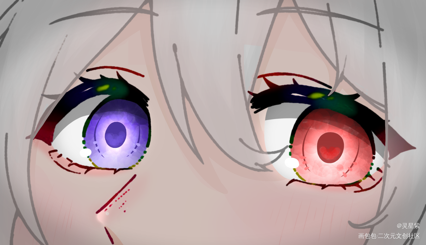 oc_同人指绘oc绘画作品