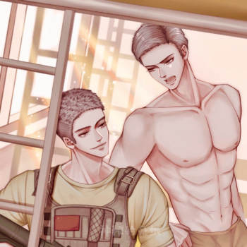 不许看,扭过去_水千丞白新羽俞白板绘同人绘画小白杨188男团俞风城平