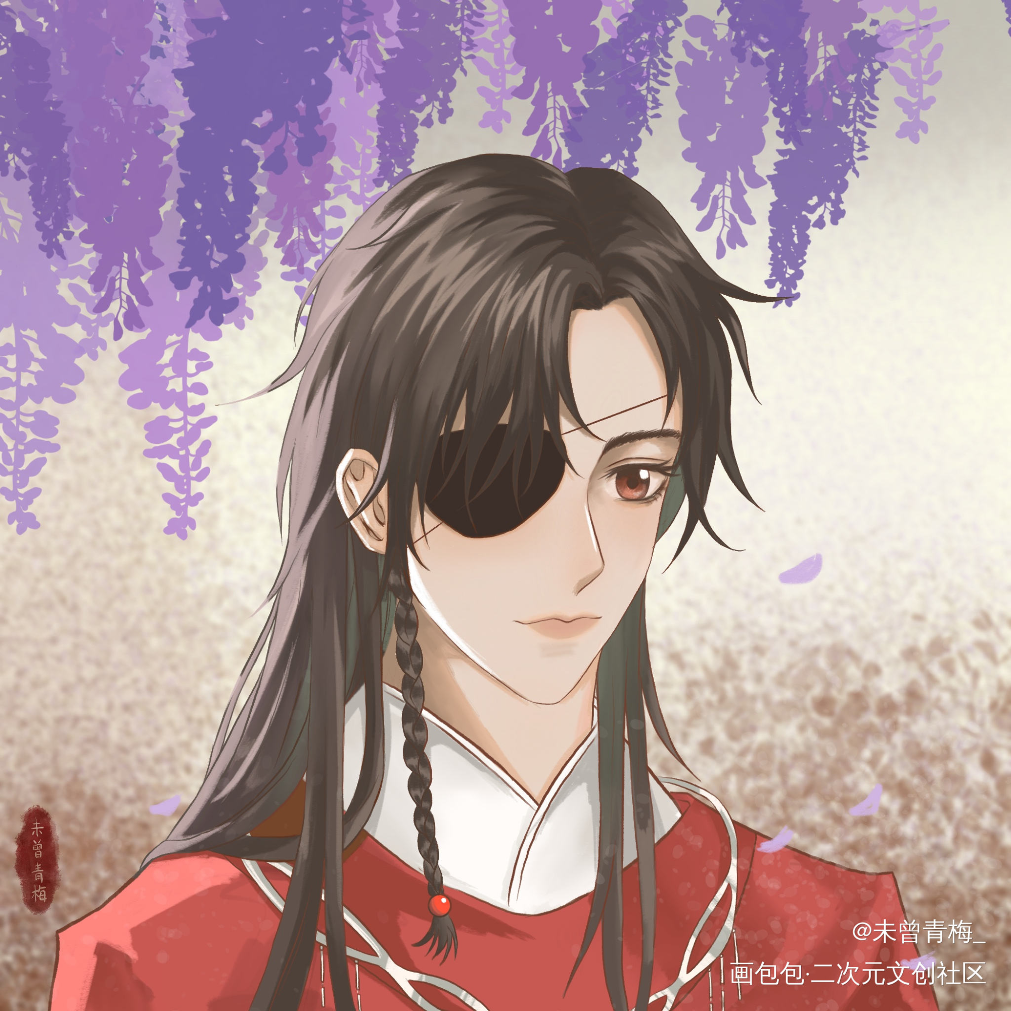 花怜_天官赐福花怜谢怜花城绘画作品