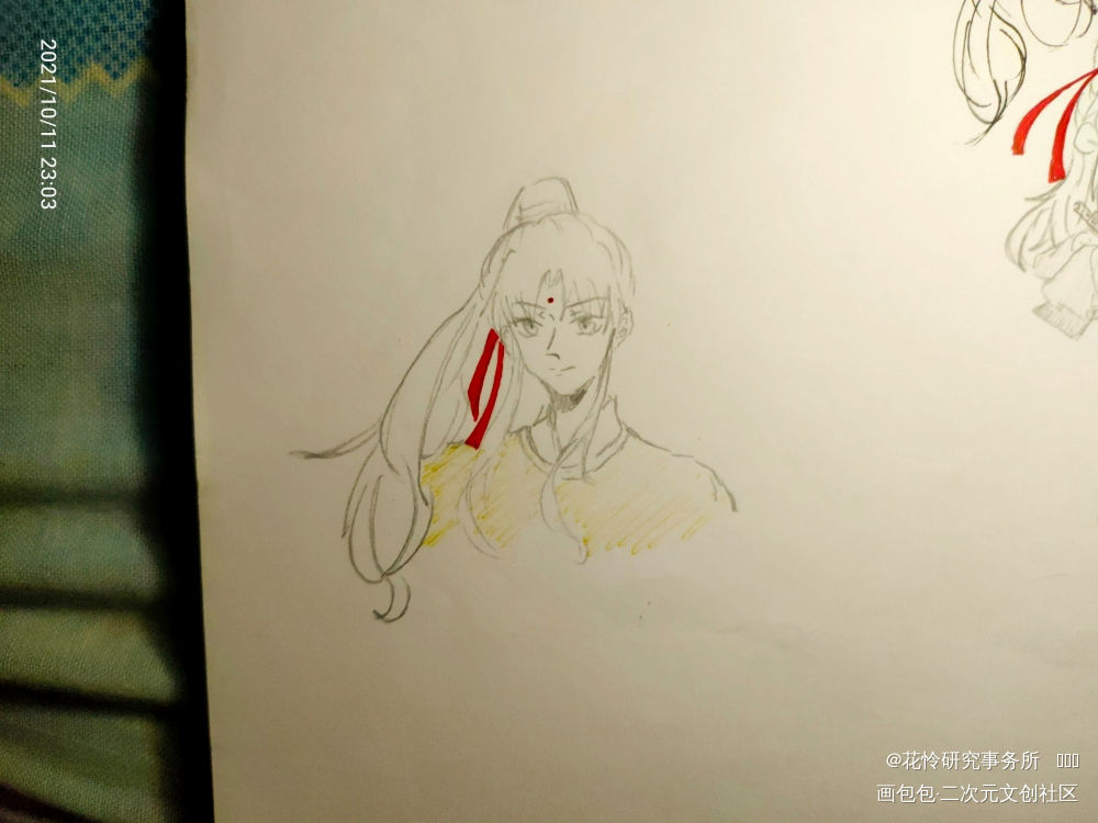 _魔道祖师忘羡蓝忘机魏无羡手绘Q版绘画作品
