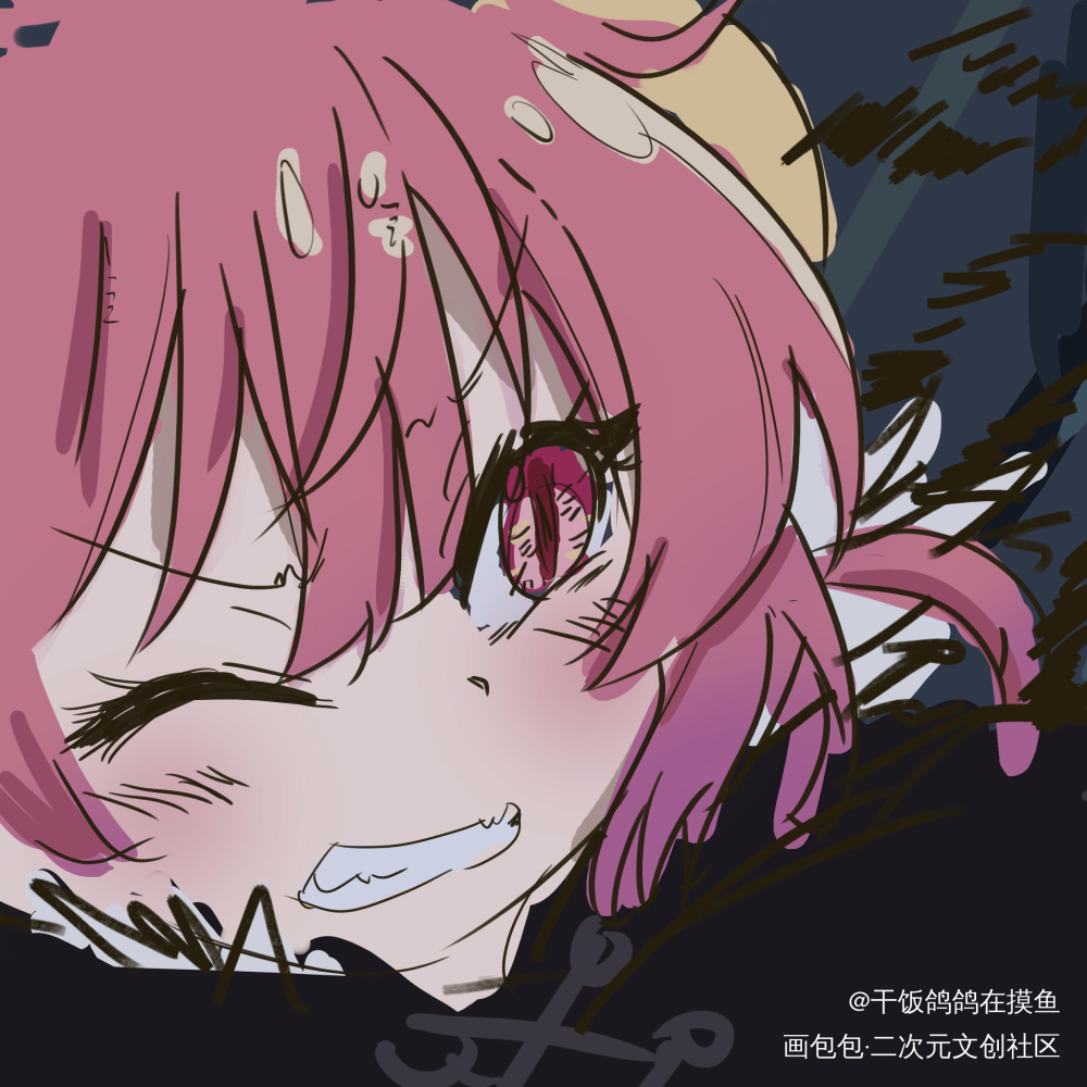 小林家的龙女仆_小林家的龙女仆平涂绘画作品