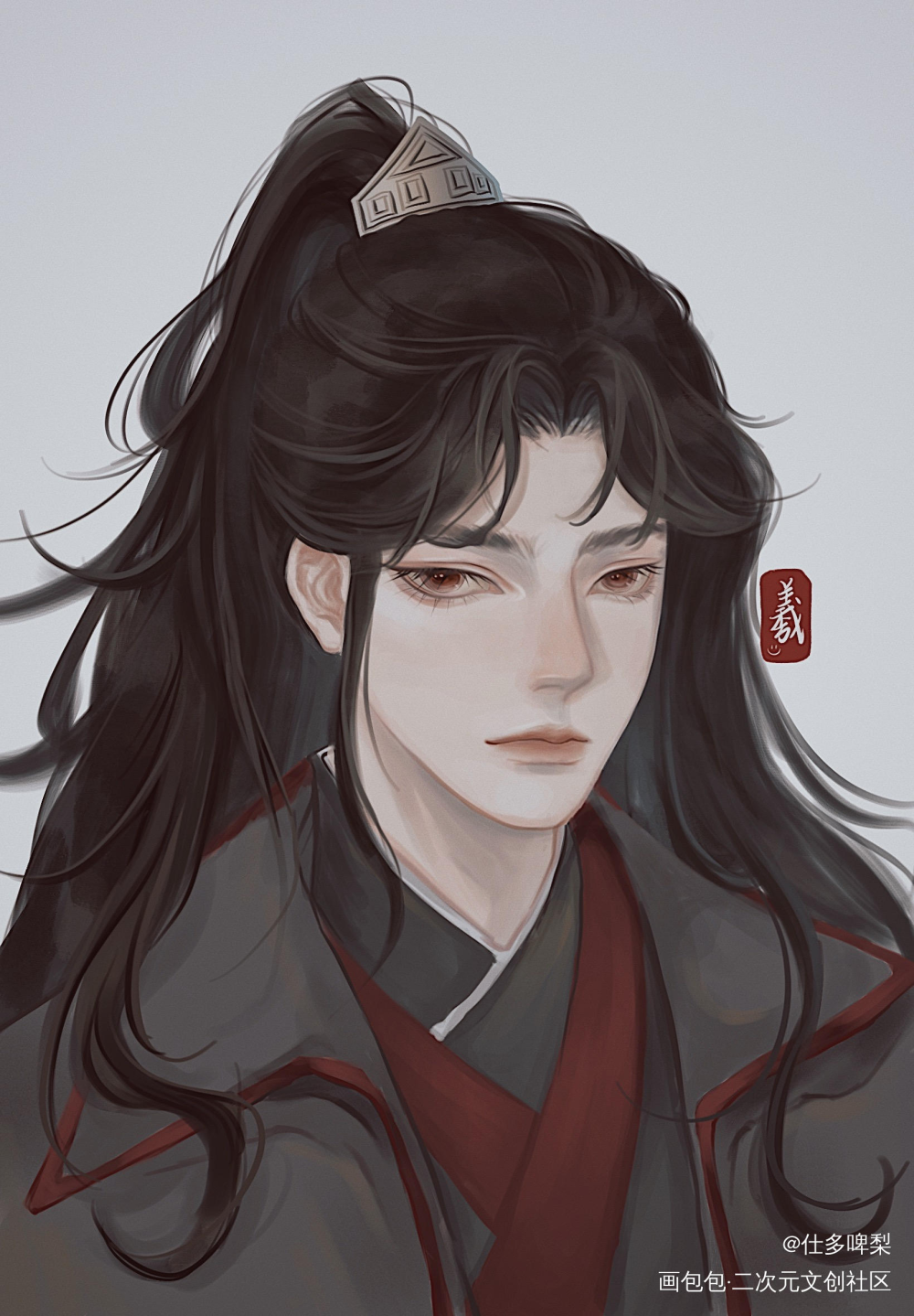 人渣反派自救系统｜洛冰河_人渣反派自救系统冰秋洛冰河绘画作品