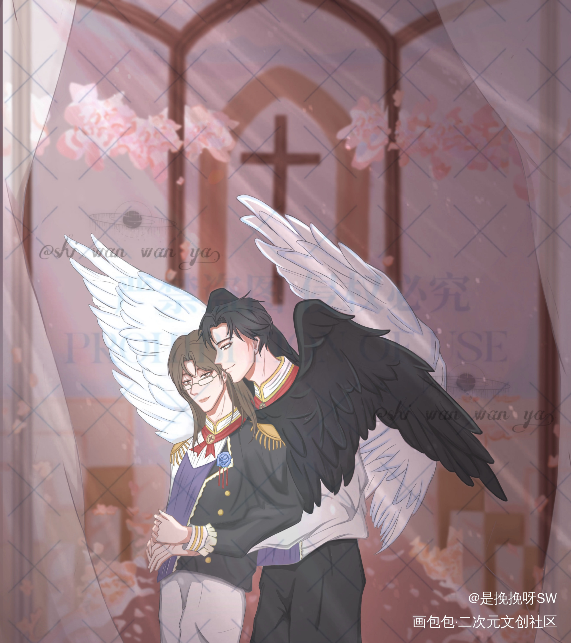 都是天使 没有恶魔_默读舟渡费渡骆闻舟我要上首推绘画作品