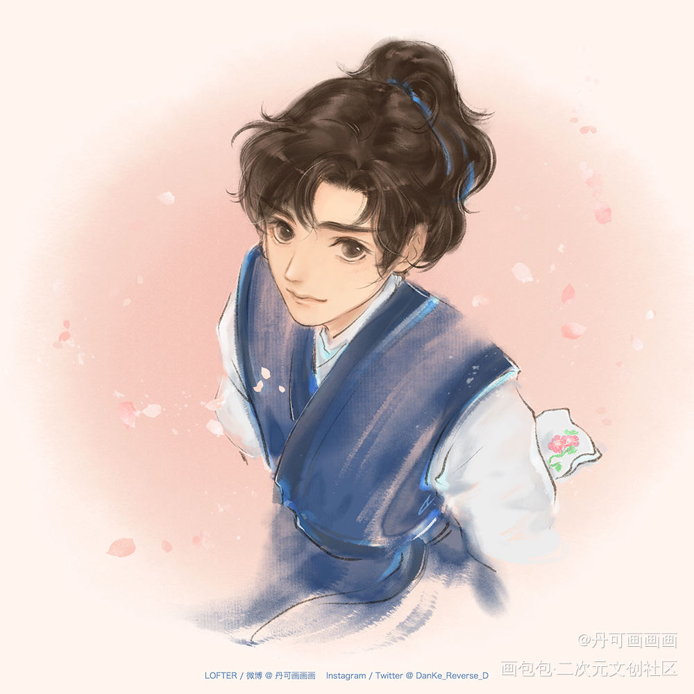 修勾儿～_二哈和他的白猫师尊燃晚墨燃绘画作品