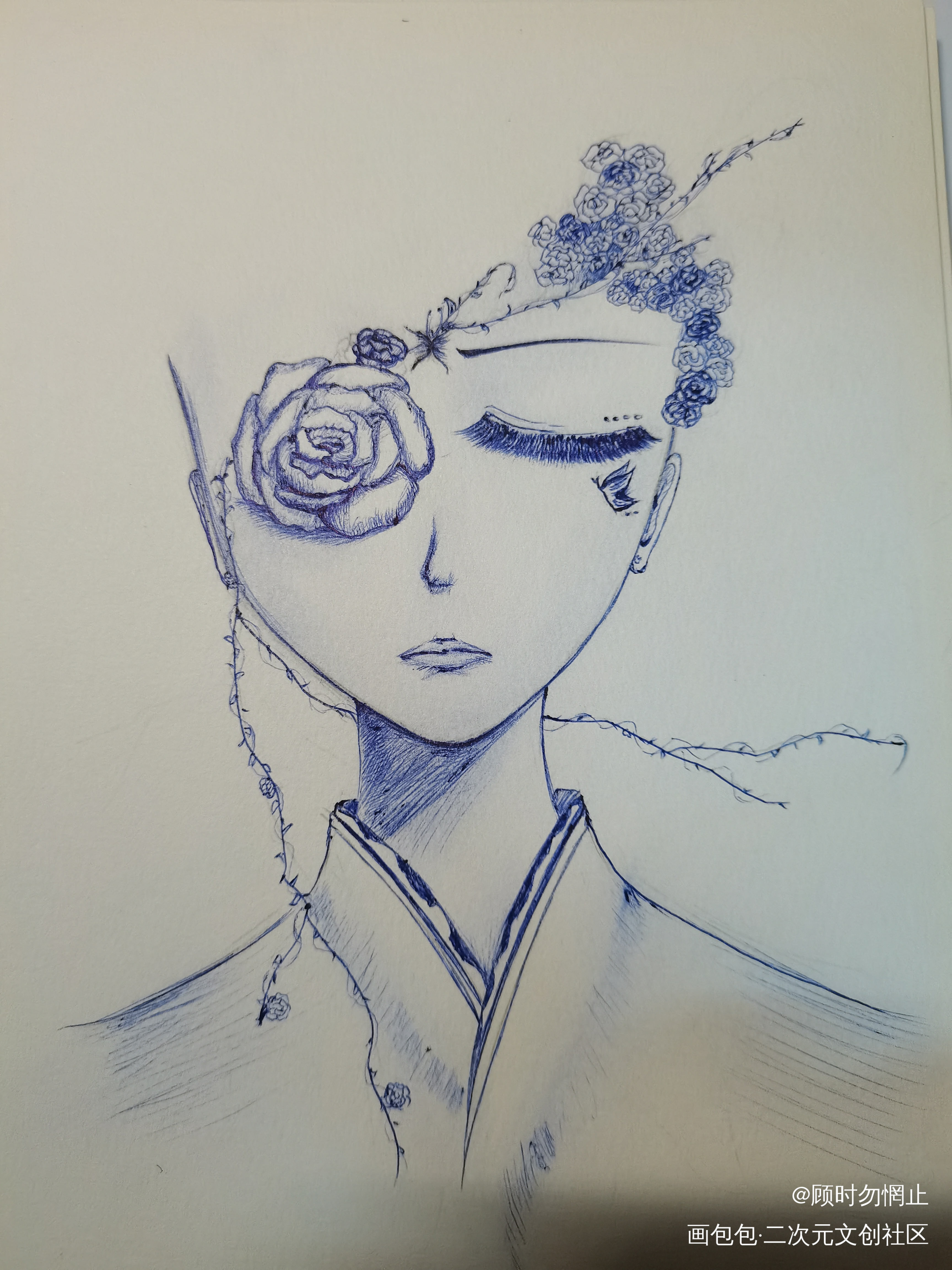 。_手绘绘画作品