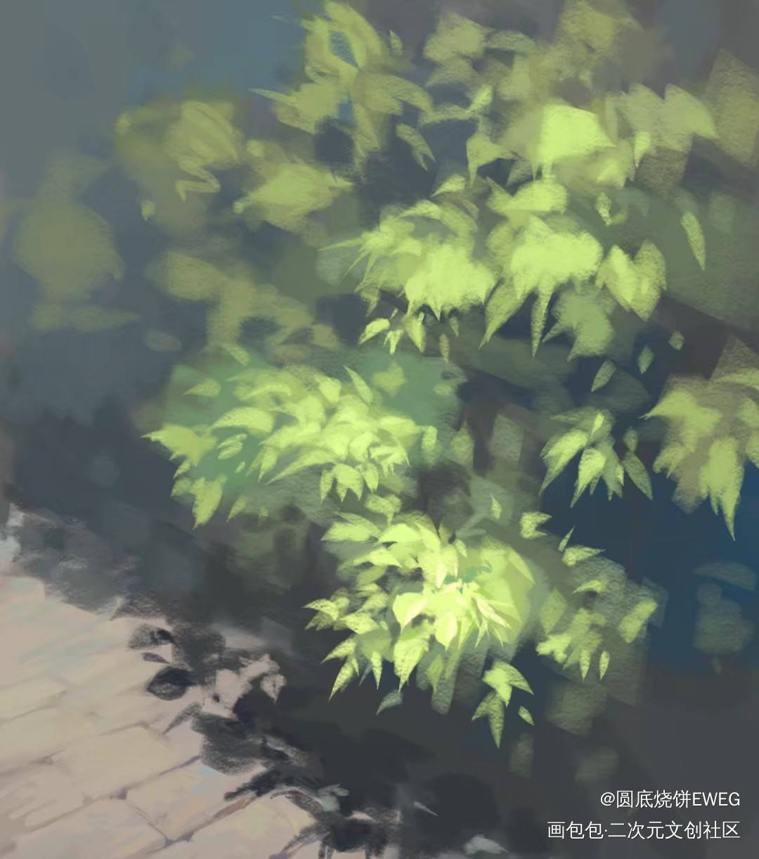算是色彩练习_厚涂绘画作品
