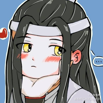 ❤️❤️_魔道祖师忘羡绘画作品