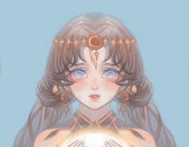 择芳摸鱼_绘画作品