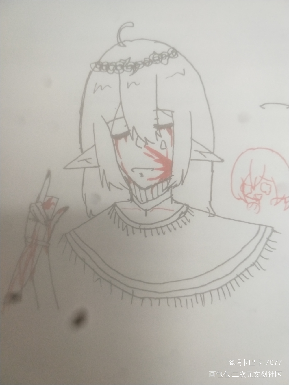 自家女儿_手绘oc绘画作品