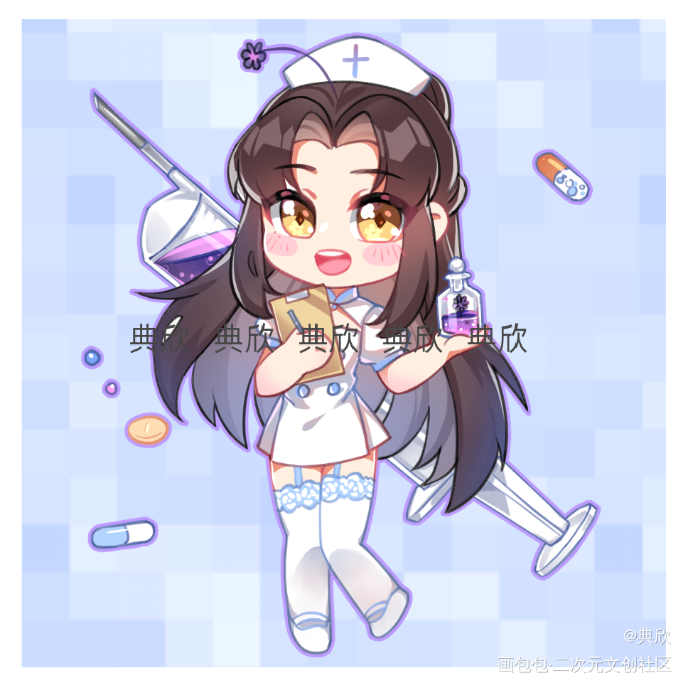 二哈和他的白猫师尊 女装约稿_二哈和他的白猫师尊绘画作品