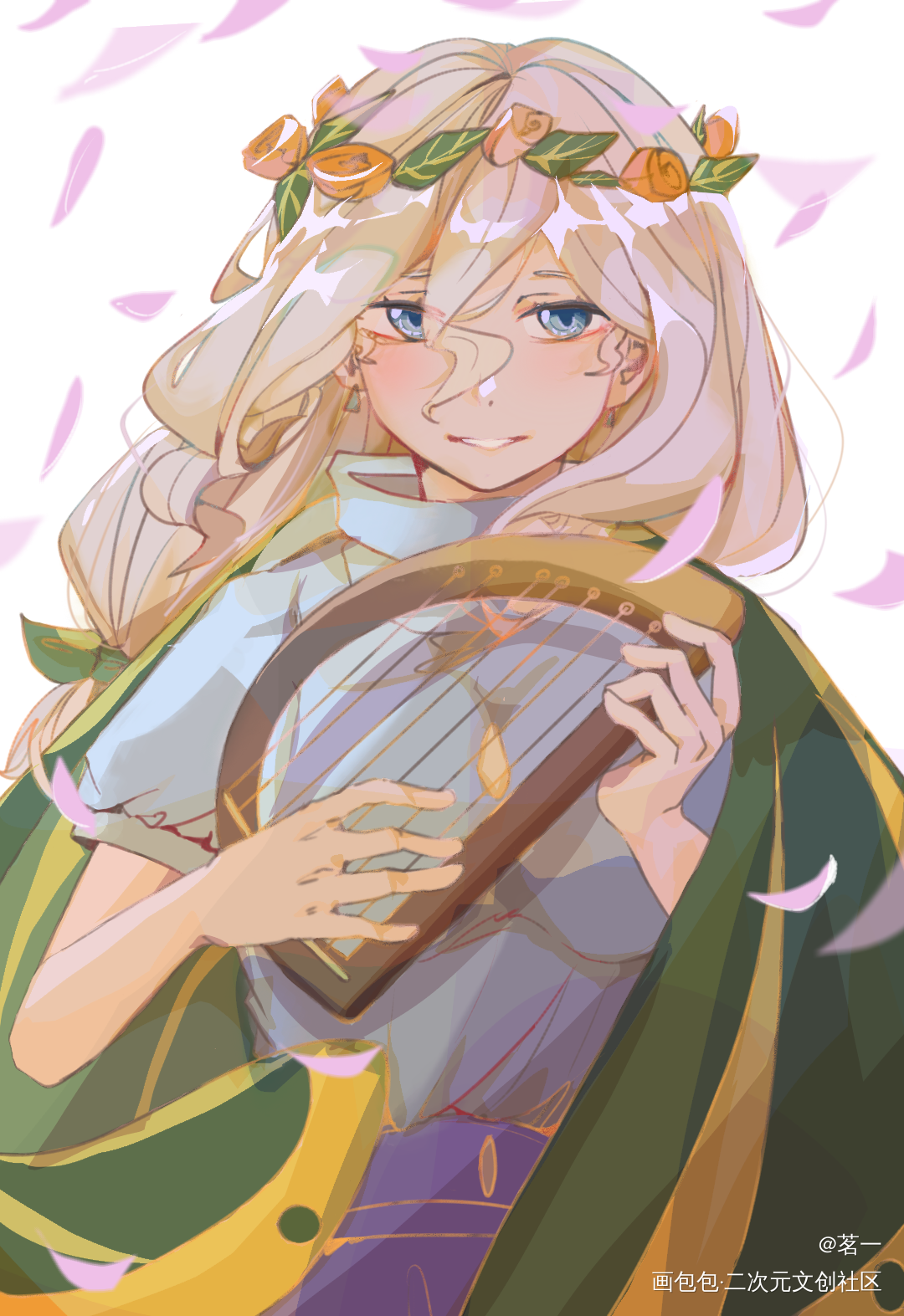 花环姐姐～_光遇绘画作品